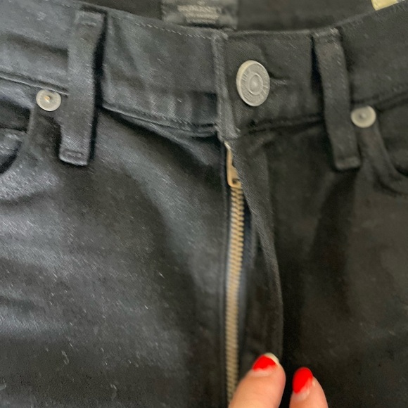 Citizens of Humanity black denim shorts - Picture 3 of 9